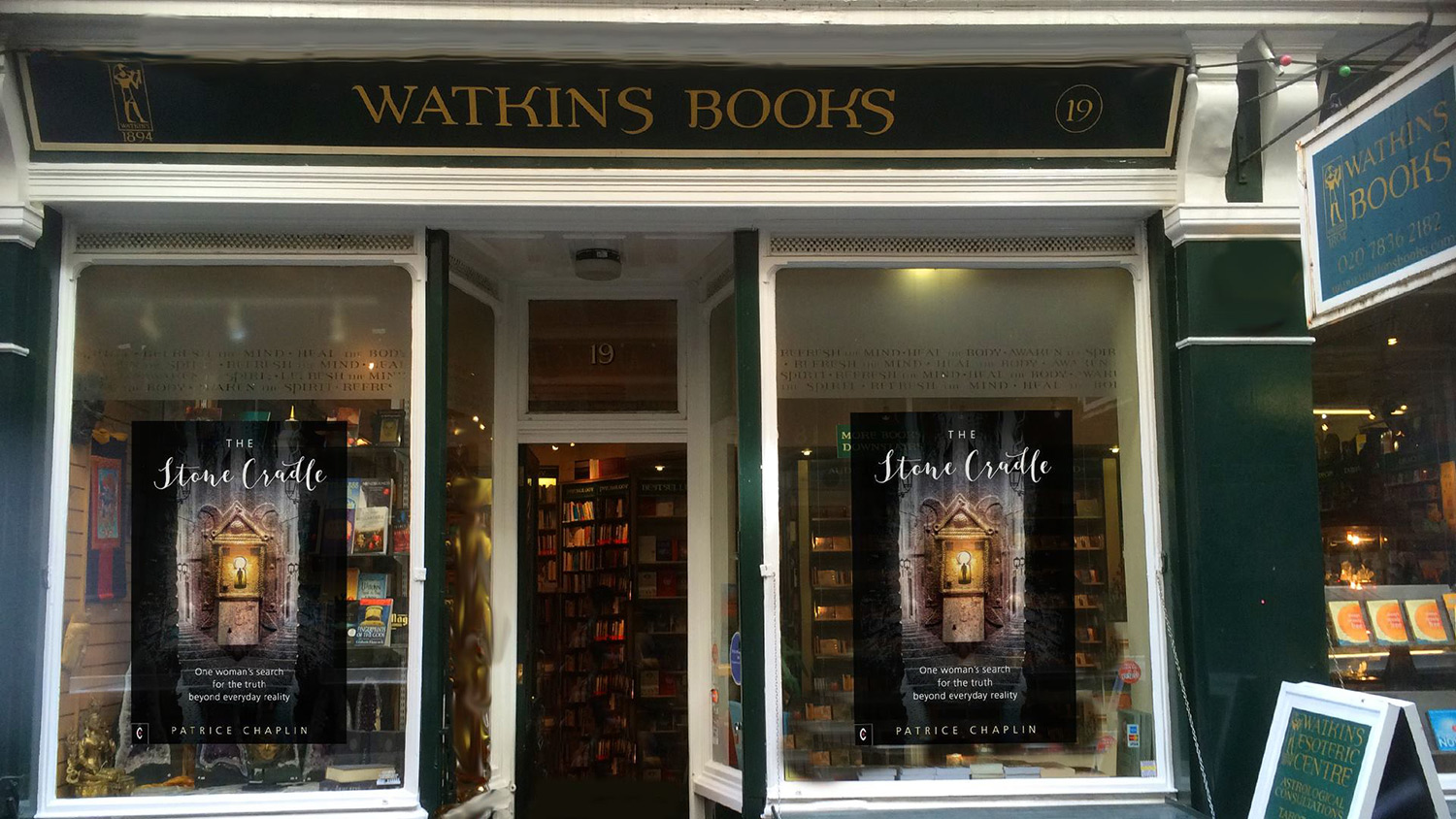 'The Stone Cradle' at Watkins Books